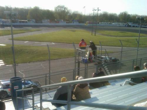 Spartan Speedway (Corrigan Oil Speedway) - Flag Stand From Randy (newer photo)